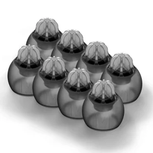 Phonak/Unitron EasyGuard Vented Domes - Pack of 8 Domes